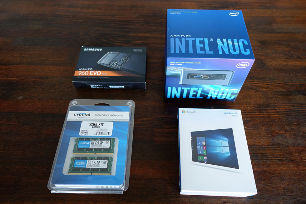 Intel NUC Core i7 NUC7i7BNH