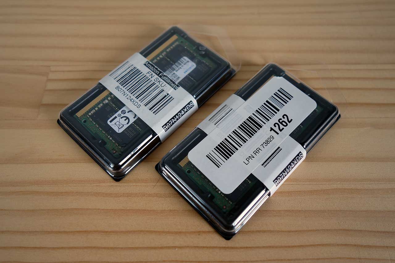 Samsung 32GB DDR4-sodimm メモリモジュールを買いました ― Intel NUC装着レビュー - NUC FAN